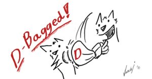Rating: Questionable Score: 0 Tags: 2010 ambiguous_form ambiguous_gender comic duo e621 felid humor line_art mammal marker_(artwork) mixed_media pen_(artwork) simple_background traditional_media_(artwork) vavashi white_background User: bunchy7s