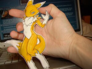 Rating: Safe Score: 0 Tags: 4:3 anthro bandai_namco bed breasts canid canine chest_tuft computer darkdoomer desktop digimon digimon_(species) disembodied_hand duo e621 electronics featureless_breasts female fur furniture grandfathered_content laptop lulz.net mammal mixed_media paper_child papercraft papercutting_(artwork) real renamon solo_focus tail traditional_media_(artwork) tuft white_body white_fur yellow_body yellow_fur User: bunchy7s