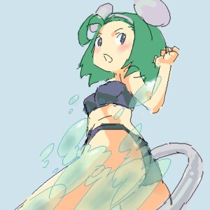 Rating: Safe Score: 0 Tags: 1:1 animal_humanoid bikini blush brave_fencer_musashi butt clothed clothing e621 embarrassed female green_hair hair humanoid looking_at_viewer low_res mammal mammal_humanoid mouse mouse_humanoid murid murid_humanoid murine murine_humanoid nanasyu rodent rodent_humanoid skimpy solo swimwear tail topo_(musashi) two-piece_swimsuit water User: bunchy7s