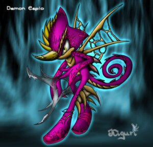 Rating: Safe Score: 0 Tags: anthro chameleon demon e621 espio_the_chameleon kiguri lizard male meller's_chameleon reptile scalie sega solo sonic_the_hedgehog_(series) tail thick_calves thin_thighs yellow_eyes User: bunchy7s