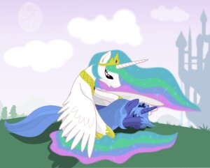 Rating: Safe Score: 0 Tags: blue_hair bodily_fluids canterlot crown crying detailed_background duo e621 equid equine feathered_wings feathers female feral friendship_is_magic grayma1k hair hasbro headgear horn long_hair mammal multicolored_hair my_little_pony mythological_creature mythological_equine mythology princess princess_celestia_(mlp) princess_luna_(mlp) royalty sad sibling_(lore) sister_(lore) sisters_(lore) soothing suffering tail tears toony winged_unicorn wings User: bunchy7s