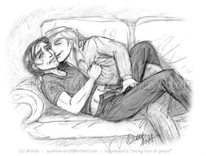 Rating: Explicit Score: 0 Tags: 2boys anthony_j_crowley aziraphale black_hair blonde_hair clothed clothed_masturbation clothed_sex clothing dark_hair gay good_omens light_hair male male/male male_focus male_only melanthe on_back on_couch penis quantum_witch rule34 tagme touching touching_penis vulgarweed white_hair yaoi User: bunchy7s