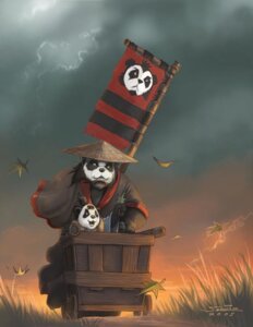 Rating: Safe Score: 0 Tags: 2005 anthro asian_conical_hat banner bear black_hair blizzard_entertainment cart chen_stormstout clothed clothing cloud detailed_background digital_media_(artwork) digital_painting_(artwork) duo e621 falling_leaves flag fully_clothed giant_panda grass hair hat headgear headwear inspired_by_formal_art leaf male mammal mists_of_pandaria official_art painting_(artwork) pandaren plant robe samwise_didier shogun_assassin_(movie) signature storm sunset warcraft white_eyes wind young young_anthro User: bunchy7s