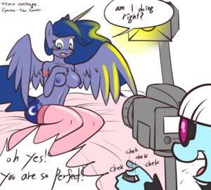 Rating: Questionable Score: 0 Tags: 2013 anthro anthrofied blue_body blue_eyes blue_fur blue_hair blush breasts camera cutie_mark dialogue duo e621 english_text equid equine eyewear feathered_wings feathers female friendship_is_magic fur garam hair hasbro horn horse mammal my_little_pony mythological_creature mythological_equine mythology nipples photo_finish_(mlp) princess_luna_(mlp) text winged_unicorn wings User: bunchy7s Rating: Questionable Score: 0 Tags: 2013 anthro anthrofied blue_body blue_eyes blue_fur blue_hair blush breasts camera cutie_mark dialogue duo e621 english_text equid equine eyewear feathered_wings feathers female friendship_is_magic fur garam hair hasbro horn horse mammal my_little_pony mythological_creature mythological_equine mythology nipples photo_finish_(mlp) princess_luna_(mlp) text winged_unicorn wings User: bunchy7s