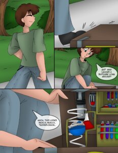 Rating: Safe Score: 0 Tags: aakashi blue_bottomwear blue_clothing blue_pants bottomwear brenda_(brenderlin) chemicals clothed clothing comic dialogue digital_media_(artwork) e621 english_text fully_clothed green_clothing green_shirt green_t-shirt green_topwear human male mammal msfhwraith not_furry outside pants shirt solo speech_bubble t-shirt text topwear User: bunchy7s