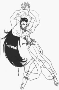 Rating: Questionable Score: 0 Tags: 1998 anklet barefoot belly_dancer black_and_white breasts claws clothed clothing crop_top dancing e621 feet female hair harem harem_outfit human jewelry knife long_hair looking_at_viewer mammal melissa_uran midriff monochrome nagah_(world_of_darkness) non-mammal_breasts reptile scales scalie shirt snake solo topwear translucent translucent_clothing weapon werecreature werereptile werescalie weresnake werewolf_the_apocalypse white_wolf_publishing world_of_darkness_(series) User: bunchy7s