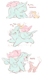 Rating: Safe Score: 0 Tags: 2014 ambiguous_gender charmander charmeleon comic e621 english_text eyes_closed feral fire flaming_tail flower generation_1_pokemon grass happy nintendo open_mouth orange_body orange_skin perfectlykayla plant pokemon pokemon_(species) pose scalie simple_background smile tail text the_very_worst_thing venusaur white_background you_are_my_sunshine User: bunchy7s