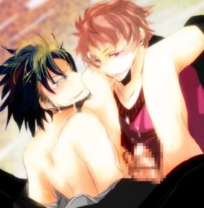 Rating: Explicit Score: 0 Tags: 2boys ao_no_exorcist blush bottomless censored censored_genitalia censored_penis gay heavily_censored male male_only mosaic_censoring penis rule34 shima_renzou suguro_ryuuji sweat yaoi User: bunchy7s