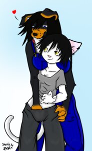 Rating: Questionable Score: 0 Tags: anthro arandomdog blue_eyes border_collie breasts canid canine canis clothing collie domestic_cat domestic_dog duo e621 eliza_edington felid feline felis female female/female fingering heart_symbol herding_dog mammal overalls pastoral_dog rikku romantic romantic_couple sheepdog simple_background tail tongue verloren yellow_eyes User: bunchy7s