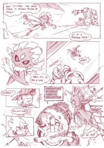 Rating: Safe Score: 0 Tags: ambiguous_gender atlas_(pmd-unity) braille_text building cassidy_(sheer) clothing comic dialogue e621 english_text fight floatzel generation_3_pokemon generation_4_pokemon hi_res kick legendary_pokemon luke_(sheer) male monochrome nintendo pmd-unity pokemon pokemon_(species) regigigas running scarf sheer_(artist) simple_background size_difference smile sundance_(sheer) surprised swampert sweater text topwear translated weavile white_background young User: bunchy7s