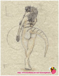 Rating: Safe Score: 0 Tags: anthro back_boob big_butt biped black_body black_fur black_nose black_stripes blonde_hair breasts butt dasyuromorph e621 farorenightclaw feet female fur hair half-closed_eyes long_hair mammal markings marsupial multicolored_body multicolored_fur narrowed_eyes nude pawpads paws rear_view recently_extinct_species seductive simple_background smile solo standing striped_body striped_fur striped_markings striped_tail stripes tail tail_markings tan_body tan_fur text thick_tail thylacine url User: bunchy7s
