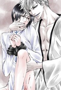 Rating: Explicit Score: 0 Tags: 2boys artist_request bleach blood bottomless cum cum_explosion drool evil_grin finger_in_mouth forced_yaoi gay hollow hollow_ichigo ichigo_kurosaki leg_lift male male_only rape restrained rule34 uryu_ishida yaoi zangetsu User: bunchy7s