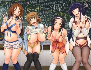 Rating: Explicit Score: 0 Tags: asaoka_madoka breasts classroom female fukudahda glasses highres kuramochi_natsumi large_breasts nakatsu_yurie panties pantyhose rule34 shindou_ai soushisouai_note underwear v User: bunchy7s