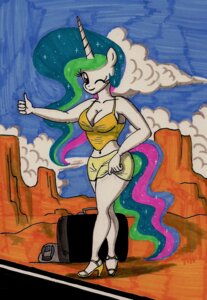 Rating: Safe Score: 0 Tags: 2013 anthro anthrofied bag biped bottomwear breasts clothed clothing cloud desert e621 equid equine female footwear friendship_is_magic gesture hair hand_gesture hasbro hi_res high_heels hitchhiking horse mammal multicolored_hair my_little_pony navel newyorkx3 one_eye_closed outside pony princess princess_celestia_(mlp) purple_eyes royalty shirt shoes shorts sky solo standing suitcase tail thumbs_up topwear wink User: bunchy7s Rating: Safe Score: 0 Tags: 2013 anthro anthrofied bag biped bottomwear breasts clothed clothing cloud desert e621 equid equine female footwear friendship_is_magic gesture hair hand_gesture hasbro hi_res high_heels hitchhiking horse mammal multicolored_hair my_little_pony navel newyorkx3 one_eye_closed outside pony princess princess_celestia_(mlp) purple_eyes royalty shirt shoes shorts sky solo standing suitcase tail thumbs_up topwear wink User: bunchy7s