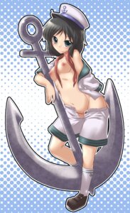 Rating: Questionable Score: 0 Tags: 1girls anchor black_hair breasts female green_eyes hat highres minamitsu_murasa no_panties open_fly open_shorts rule34 sailor sailor_hat sailor_suit short_hair shorts solo touhou yoshi_tama User: bunchy7s