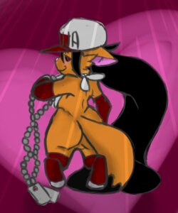 Rating: Safe Score: 0 Tags: 5:6 anthro butt canid canine dog_tags e621 female fox mammal ninja_(character) solo unknown_artist User: bunchy7s Rating: Safe Score: 0 Tags: 5:6 anthro butt canid canine dog_tags e621 female fox mammal ninja_(character) solo unknown_artist User: bunchy7s