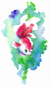 Rating: Safe Score: 0 Tags: ambiguous_gender aquatic e621 fin fish generation_1_pokemon goldeen green_eyes horn night_owl nintendo painting_(artwork) pokemon pokemon_(species) red_body simple_background solo traditional_media_(artwork) traditional_painting_(artwork) traditional_watercolor_(artwork) watercolor_(artwork) white_background white_body User: bunchy7s