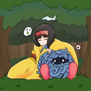 Rating: Safe Score: 0 Tags: 1:1 accessory ambiguous_gender black_hair duo e621 erika's_tangrowth erika_(pokemon) eyes_closed female generation_1_pokemon gym_leader hair headband heart_reaction heart_symbol human mammal musical_note musical_symbol nintendo pictographics pokemon pokemon_(species) symbol tangela unknown_artist User: bunchy7s