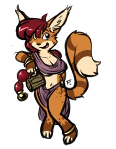 Rating: Questionable Score: 0 Tags: 2012 anthro biped breasts clothed clothing e621 female genet hair janet_(siroc) looking_at_viewer mammal paws red_eyes red_hair siroc skimpy solo standing tail viverrid User: bunchy7s Rating: Questionable Score: 0 Tags: 2012 anthro biped breasts clothed clothing e621 female genet hair janet_(siroc) looking_at_viewer mammal paws red_eyes red_hair siroc skimpy solo standing tail viverrid User: bunchy7s