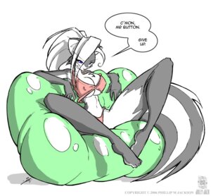 Rating: Questionable Score: 0 Tags: 2006 anthro big_breasts biped blue_eyes breasts button_(fastener) chest_tuft chloe_sinclaire cleavage clothed clothing conditional_dnp dialogue e621 english_text female fur grey_body grey_fur hair huge_breasts jollyjack mammal mephitid multicolored_body multicolored_fur nipple_outline panties shirt simple_background sitting skunk solo spread_legs spreading tail text tight_clothing topwear translucent translucent_hair tuft two_tone_body two_tone_fur under_boob underwear white_background white_body white_fur white_hair User: bunchy7s