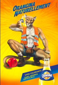 Rating: Questionable Score: 0 Tags: advertisement anthro armor beverage_bottle boots bottle bottomwear clothing construction_worker container cougar denim denim_bottomwear denim_clothing e621 english_text felid feline ffl_paris footwear hammer hard_hat hat headgear headwear helmet jeans jewelry male mammal muscular muscular_anthro muscular_male necklace official_art orangina pants piercing reflective_clothing safety_vest screwdriver shoes shorts solo suggestive suntory_holdings_limited tail text tools topwear vest User: bunchy7s