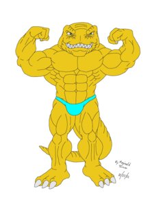 Rating: Questionable Score: 0 Tags: abs absurd_res anthro athletic biceps biped bulge claws clothed clothing dinosaur e621 extreme_dinosaurs fangs flexing hi_res male maxime-jeanne muscular muscular_anthro pecs pose prehistoric_species reg92 reptile saurischian scales scalie solo speedo standing swimwear t-bone_(extreme_dinosaurs) tail teeth theropod toe_claws topless tyrannosaurid tyrannosauroid tyrannosaurus tyrannosaurus_rex yellow_body yellow_skin User: bunchy7s Rating: Questionable Score: 0 Tags: abs absurd_res anthro athletic biceps biped bulge claws clothed clothing dinosaur e621 extreme_dinosaurs fangs flexing hi_res male maxime-jeanne muscular muscular_anthro pecs pose prehistoric_species reg92 reptile saurischian scales scalie solo speedo standing swimwear t-bone_(extreme_dinosaurs) tail teeth theropod toe_claws topless tyrannosaurid tyrannosauroid tyrannosaurus tyrannosaurus_rex yellow_body yellow_skin User: bunchy7s