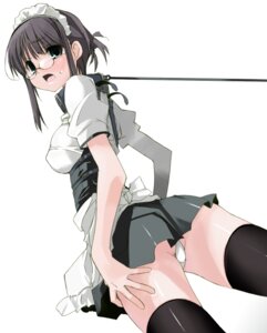 Rating: Explicit Score: 0 Tags: ao_ume collar female glasses hairband leash maid panties pantyshot rule34 skirt slave thighhighs underwear zettai_ryouiki User: bunchy7s