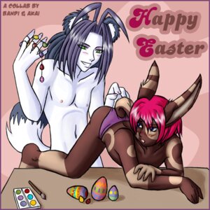 Rating: Explicit Score: 0 Tags: 1:1 adr all_fours anthro arm_support arms_bent arms_in_front beads bent_leg brush duo e621 easter easter_egg english_text forward_arm_support furniture hair hand_on_arm hand_on_elbow hand_on_own_arm hand_on_own_elbow head_turned holding_arm holding_elbow holiday_message holidays imminent_toying lagomorph male male/male mammal nude on_table paint paintbrush purple_hair raised_hand red_hair standing table tail text User: bunchy7s