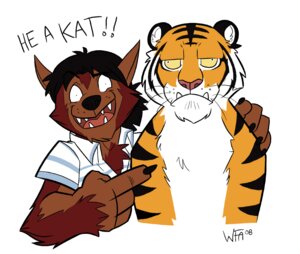 Rating: Safe Score: 0 Tags: 2008 anthro canid canine derp_eyes duo e621 felid gesture grin hand_gesture looking_at_viewer male mammal open_mouth pantherine pointing pointing_at_another simple_background smile tiger unimpressed wfa white_background User: bunchy7s Rating: Safe Score: 0 Tags: 2008 anthro canid canine derp_eyes duo e621 felid gesture grin hand_gesture looking_at_viewer male mammal open_mouth pantherine pointing pointing_at_another simple_background smile tiger unimpressed wfa white_background User: bunchy7s