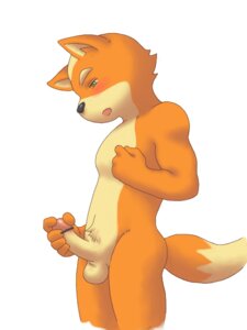 Rating: Explicit Score: 0 Tags: 3:4 5_fingers anthro balls biped black_body black_nose black_skin blush canid canine censor_bar censored countershading e621 erection fingers fox fox_mccloud fur genitals glistening grasp green_eyes humanoid_genitalia humanoid_penis ineffective_censorship looking_down male mammal masturbation narrowed_eyes nintendo nipple_fetish nipple_pinch nipple_play nude open_mouth orange_body orange_fur penile penile_masturbation penis pinch pink_body pink_penis pink_skin raised_arm shadow shirako simple_background solo squint standing star_fox tan_body tan_fur white_background User: bunchy7s