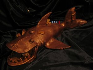 Rating: Safe Score: 0 Tags: 4:3 ambiguous_gender aquatic banjo-kazooie cetacean clanker_(banjo-kazooie) clay_(artwork) clay_sculpture cybernetics cyborg duo e621 egg feathers feral fish giraffeonstilts grandfathered_content hybrid jiggy machine mammal puzzle_piece rareware real sculpture shark water User: bunchy7s