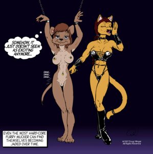 Rating: Explicit Score: 0 Tags: 1997 anthro armor bdsm bondage boots bored bound bracers breasts canid canine canis chain clothing copyright_symbol corset disinterested_sex domestic_cat domestic_dog dominant dominant_female dominatrix doug_winger duo e621 english_text felid feline felis female female/female footwear genitals high_heeled_boots high_heels lingerie mammal navel navel_piercing navel_ring nipple_piercing nipples nude open_mouth piercing ring_piercing shoes submissive submissive_female symbol tail text thong topwear underwear vulva whip yawn User: bunchy7s