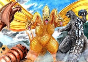 Rating: Safe Score: 0 Tags: 3_heads ambiguous_gender arthropod beak dragon e621 european_mythology fight flying ghidorah_(species) godzilla godzilla_(series) greek_mythology group horn hydra insect kaiju king_ghidorah larva membrane_(anatomy) membranous_wings mothra mothra_(series) multi_head multi_tail mythological_creature mythological_scalie mythology prehistoric_species pteranodon pteranodontid pterosaur reptile rock rodan_(toho) scales scalie spines tail teeth toho unknown_artist western_dragon wings User: bunchy7s
