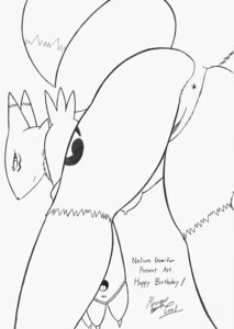 Rating: Explicit Score: 0 Tags: 2001 anthro ass_up bandai_namco bent_over breasts butt canid canine claws clothing digimon digimon_(species) e621 english_text female fur genitals gloves handwear inks looking_at_viewer looking_back mammal monochrome mooning raised_tail rear_view renamon revenfox solo tail text vulva User: bunchy7s