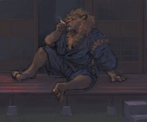 Rating: Safe Score: 0 Tags: 2011 anthro asian_clothing building cigarette claws clothing detailed detailed_background e621 east_asian_clothing felid house japanese_clothing kimono lion male mammal pantherine racoonwolf realistic sitting smoke smoking solo spread_legs spreading stairs User: bunchy7s Rating: Safe Score: 0 Tags: 2011 anthro asian_clothing building cigarette claws clothing detailed detailed_background e621 east_asian_clothing felid house japanese_clothing kimono lion male mammal pantherine racoonwolf realistic sitting smoke smoking solo spread_legs spreading stairs User: bunchy7s