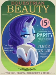 Rating: Safe Score: 0 Tags: 2013 absurd_res blue_eyes blue_eyeshadow clothing cover dress e621 english_text equid equine eyeshadow female fictional_magazine_cover friendship_is_magic hair hasbro hi_res horn looking_at_viewer magazine_cover makeup mammal my_little_pony mythological_creature mythological_equine mythology purple_hair rarity_(mlp) scarf solo text unicorn willisrisque User: bunchy7s