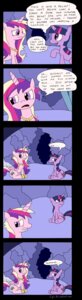 Rating: Safe Score: 0 Tags: 2012 absurd_res awkward comic cutie_mark dialogue duo e621 english_text equid equine feathered_wings feathers female feral friendship_is_magic fur hair hasbro hi_res horn jewelry mammal multicolored_hair my_little_pony mythological_creature mythological_equine mythology necklace pink_body pink_feathers princess_cadance_(mlp) purple_body purple_eyes purple_fur purple_hair quadruped tail text tifu twilight_sparkle_(mlp) two_tone_hair unicorn winged_unicorn wings User: bunchy7s