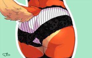 Rating: Questionable Score: 0 Tags: ambiguous_gender anthro boosterpang boosterpang_(character) butt butt_shot clothing deer e621 mammal panties simple_background solo underwear User: bunchy7s