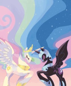 Rating: Safe Score: 0 Tags: 5:6 armor black_body black_feathers black_fur blue_hair cool_colors cosmic_hair crown cutie_mark duo e621 equid equine ethereal_hair eyes_closed feathered_wings feathers female feral friendship_is_magic fur green_hair hair hasbro headgear horn long_hair mammal moon multicolored_hair mutagorou0w0 my_little_pony mythological_creature mythological_equine mythology nightmare_moon_(mlp) pegasus pink_hair princess princess_celestia_(mlp) pseudo_hair purple_hair quadruped royalty short_hair sibling_(lore) simple_background sister_(lore) sisters_(lore) sun tail unicorn white_body white_feathers white_fur winged_unicorn wings User: bunchy7s