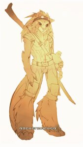 Rating: Safe Score: 0 Tags: anthro armor barefoot biped canid canine claws clothed clothing e621 eyewear eyewear_on_head feet fur goggles goggles_on_head hair looking_at_viewer male mammal melee_weapon monochrome polearm raccoon_dog rickenbacker simple_background solo staff standing tail tanuki weapon User: bunchy7s