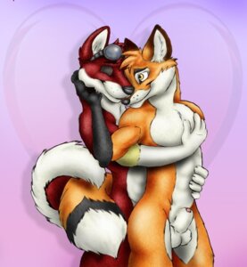 Rating: Explicit Score: 0 Tags: animal_genitalia anthro balls canid canine duo e621 eyewear fox fully_sheathed genitals glasses heart_symbol hug male male/male mammal penis penis_tip romantic romantic_couple sheath simple_background tail triggerfox_(artist) User: bunchy7s