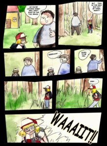Rating: Safe Score: 0 Tags: blonde_hair comic dialogue e621 english_text female grass hair human male mammal nintendo outside plant pokemon qlock text young User: bunchy7s
