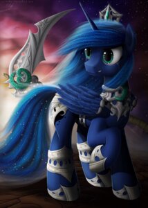 Rating: Safe Score: 0 Tags: absurd_res blue_body blue_eyes blue_feathers blue_hair bodily_fluids crown crying cutie_mark detailed e621 equid equine feathered_wings feathers female feral friendship_is_magic fur hair hasbro headgear hi_res horn long_hair mammal melee_weapon michellka my_little_pony mythological_creature mythological_equine mythology open_mouth polearm princess_luna_(mlp) scythe solo standing tears teeth weapon winged_unicorn wings User: bunchy7s