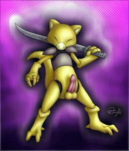 Rating: Explicit Score: 0 Tags: abra anthro balls biped e621 erection fan_character forceswerwolf generation_1_pokemon genitals male melee_weapon nintendo penis pokemon pokemon_(species) pose solo standing sword volsar weapon User: bunchy7s