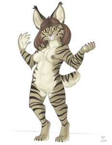 Rating: Explicit Score: 0 Tags: 2011 anthro breasts domestic_cat e621 felid feline felis female genitals lynx mammal nipples nude pmoss solo tail vulva User: bunchy7s