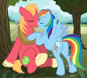 Rating: Safe Score: 0 Tags: 2012 big_macintosh_(mlp) blonde_hair blue_body blue_feathers blue_fur brian_mcpherson cutie_mark detailed_background draft_horse duo e621 earth_pony equid equine eyes_closed feathered_wings feathers female feral freckles friendship_is_magic fur hair hasbro horse kiss_on_lips kissing male male/female mammal multicolored_hair multicolored_tail my_little_pony mythological_creature mythological_equine mythology pegasus pony rainbow_dash_(mlp) rainbow_hair rainbow_tail red_body red_fur tail toony wing_boner wings User: bunchy7s