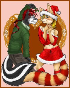 Rating: Safe Score: 0 Tags: anthro blonde_hair bottomwear breasts christmas christmas_clothing christmas_headwear cleavage clothed clothing duo e621 female hair hat headgear headwear heart_symbol holidays holly_(plant) male male/female mammal mephitid midriff plant procyonid red_hair romantic romantic_ambiance santa_hat skirt skunk striped_skunk tail vera_(artist) User: bunchy7s Rating: Safe Score: 0 Tags: anthro blonde_hair bottomwear breasts christmas christmas_clothing christmas_headwear cleavage clothed clothing duo e621 female hair hat headgear headwear heart_symbol holidays holly_(plant) male male/female mammal mephitid midriff plant procyonid red_hair romantic romantic_ambiance santa_hat skirt skunk striped_skunk tail vera_(artist) User: bunchy7s