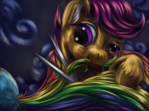 Rating: Safe Score: 0 Tags: 2013 4:3 blue_body blue_fur butt digital_media_(artwork) duo e621 equid equine female feral fluffy friendship_is_magic fur hair hasbro horse mammal multicolored_hair my_little_pony orange_body orange_fur pony purple_eyes purple_hair rainbow_dash_(mlp) rainbow_hair scissors scootaloo_(mlp) solo_focus viwrastupr young young_feral User: bunchy7s