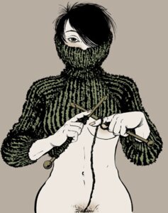 Rating: Explicit Score: 0 Tags: clothing female inanimate knitting rule34 tagme turtleneck turtleneck_sweater yuko_shimizu User: bunchy7s