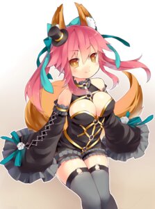 Rating: Questionable Score: 0 Tags: accessory animal_humanoid armwear bare_shoulders big_breasts black_clothing black_legwear blush bow_(feature) bow_accessory bow_ribbon breasts canid canid_humanoid canine canine_humanoid caster_tamamo-no-mae centered_hair_bow cleavage clothed clothing detached_sleeves e621 fate_(series) female fox_humanoid hair hair_accessory hair_bow hair_ribbon hat headgear headwear hi_res humanoid legwear long_hair looking_at_viewer mammal mammal_humanoid mini_top_hat orange_eyes pigtails pink_hair ribbons saru_(artist) smile solo thigh_highs top_hat type-moon User: bunchy7s